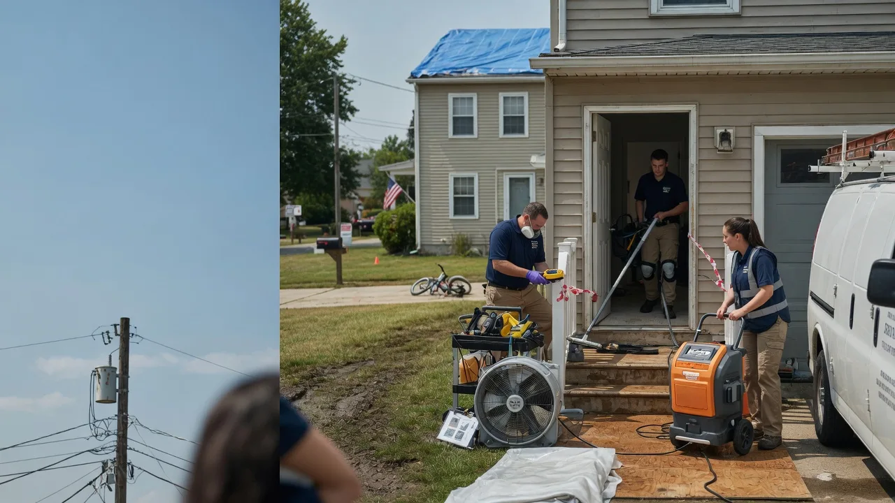 Water Damage Repair in Danville, WA near me